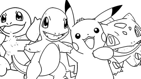 Dibujos De Pokemon Para Colorear 25 Páginas Pokemon Para Colorear Y