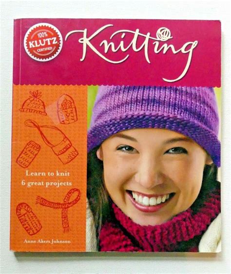 Knitting Learn To Knit Six Great Projects 2004 Klutz Book Only Euc 4 Beginners Ebay In 2022