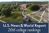 News And World Report College Rankings Pictures