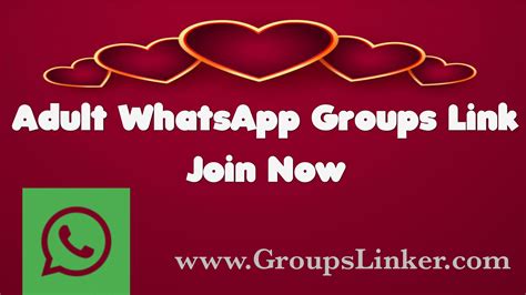 499 Best Adult Whatsapp Group 18 Latest 2022 Groupslinker