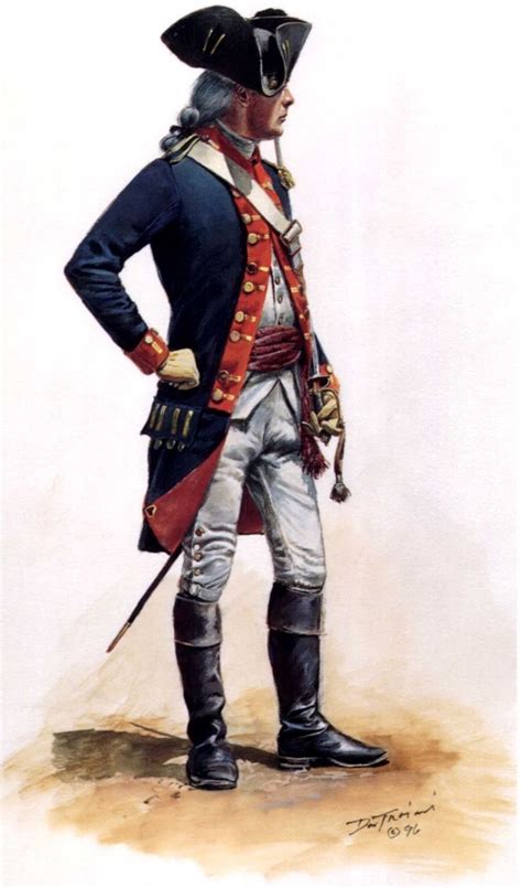 Lieutenant Of The 2nd Regiment Of The Continental Artillery American