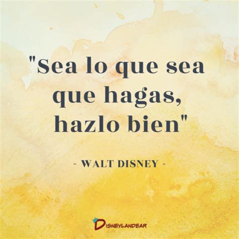 Frases De Walt Disney Sobre El Exito En La Vida Disneylandear