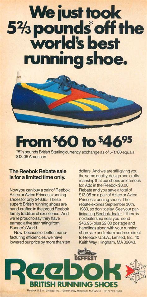 The Deffest® A Vintage And Retro Sneaker Blog — Reebok Aztec 1980