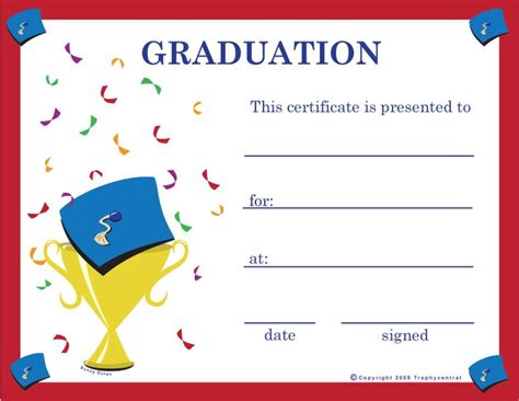 Graduation Certificates Projects To Try Graduation Certificate