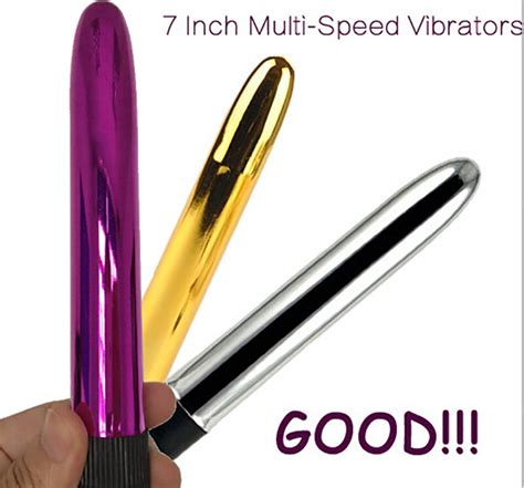 7 Inch Multi Speed Vibrator Mini Bullet Dildo Vibrator G Spot Climax