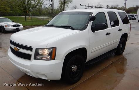 2013 Chevrolet Tahoe Police Suv In Ferguson Mo Item De8321 Sold