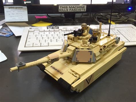 Custom Lego M1 Abrams Main Battle Tank Lego