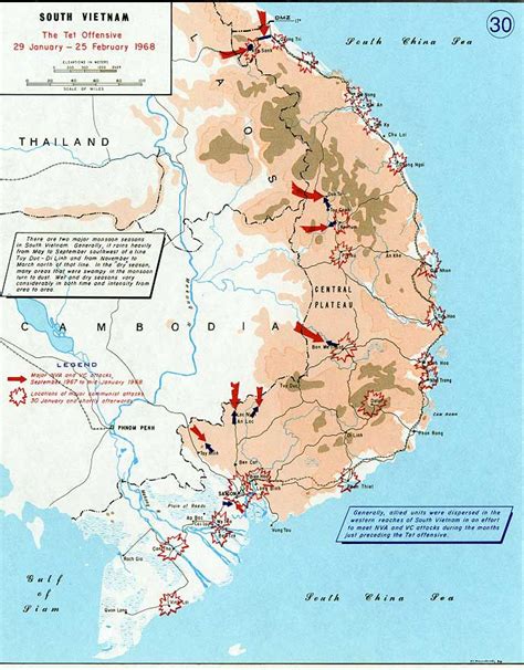 Vietnam War Maps