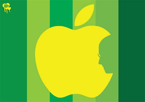 Steve Jobs Apple Logo Vector