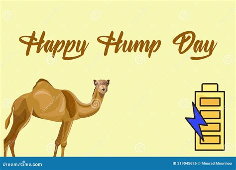 Illustration Of The Happy Hump Day Happy Wednesday Stock Illustration Illustration Of