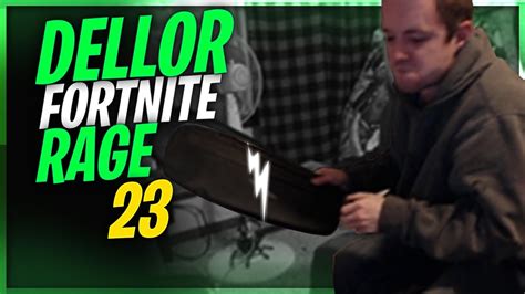 Dellor Fortnite Mega Rage 23 Breaks Desk And Keyboard Youtube