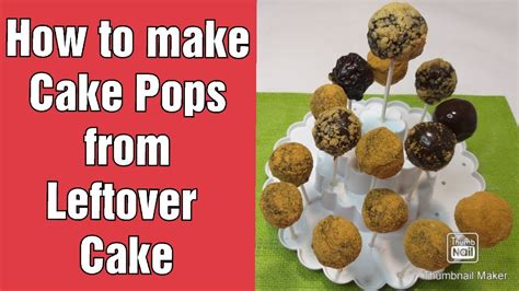 How To Make Cake Pops From Leftover Cake Step By Step Procedure