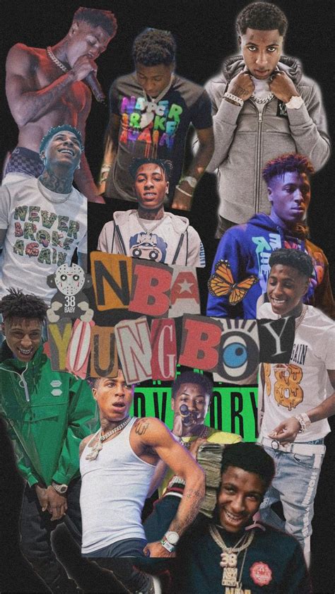 By submitting my information, i agree to receive personalized updates and marketing messages about youngboy based on my information. wallpaper collage💚 lock screen / home screen 💜 nba ...