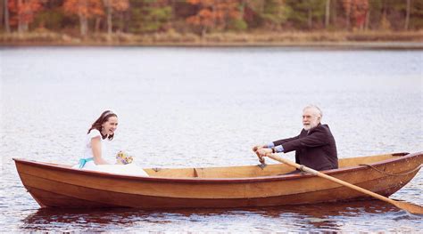 Alternative Backyard Rustic Canoe Wedding Photography Diy Nh
