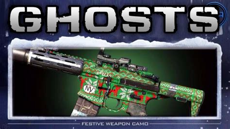 Call Of Duty Ghosts Christmas Camo Gameplay Free Dlc Youtube