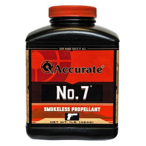 Accurate No 7 Smokeless Powder 1 Pound Graf And Sons