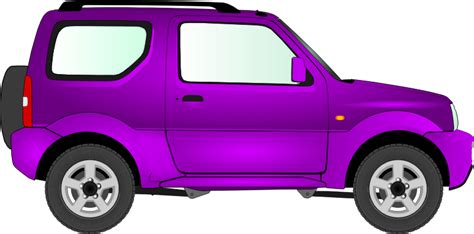 Car 15 Purple Openclipart
