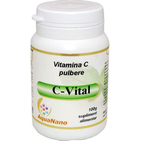 Vitamina C Naturala Pulbere 100g Aghoras Dr Max Farmacie