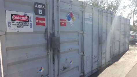 Weekly Inspections Of Hazardous Waste Containers In Central