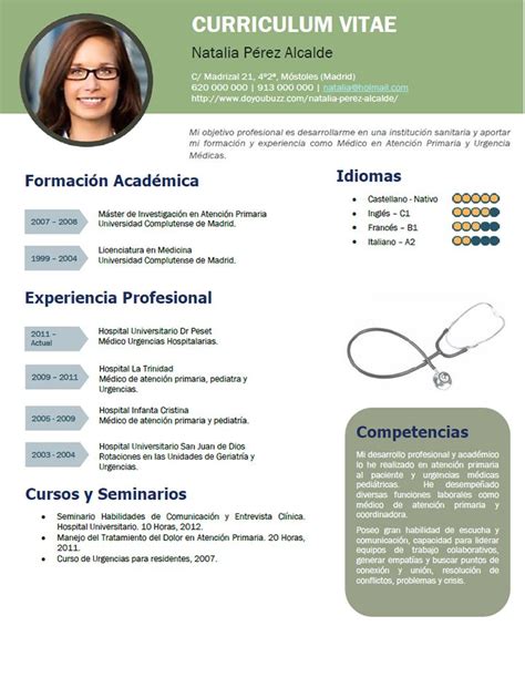 Curriculum Vitae Profesional Modelos De Curriculum Vitae Curriculum