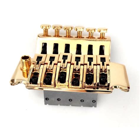 Vibrato Floyd Rose Double Locking System Gold R1 42mm Bloc 36 Mm L94mm