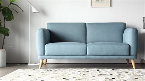 Cost Effective Nordic Style Sofa Design Newest Arrival Nature Blue