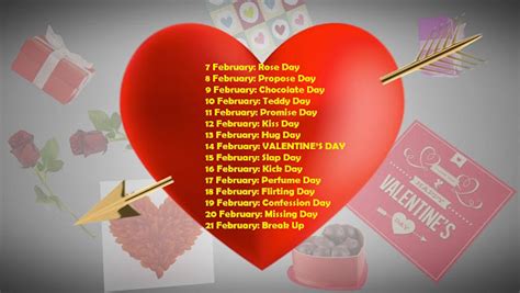 7 Feb To 21 Feb Days List February Special Days List Web News
