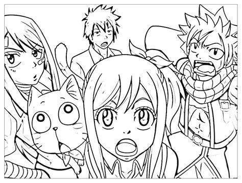 Fairy Tail To Download For Free Fairy Tail Kids Coloring Pages