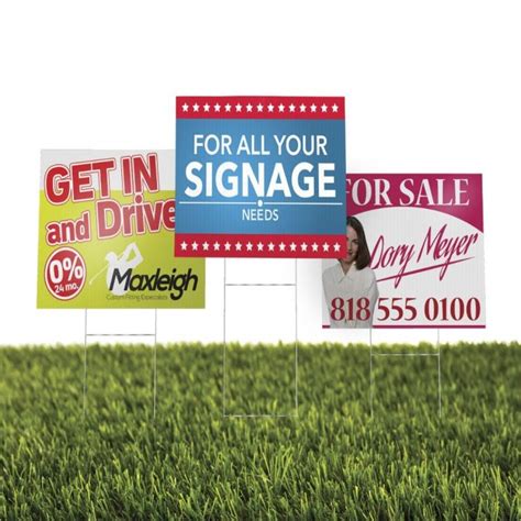 Custom Yard Signs Reliable Banner