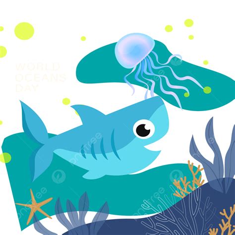 Happy World Oceans Day Festival Png Vector World Oceans Day Wallpaper