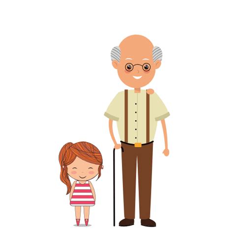 Descubrir Imagen Dibujos De Un Abuelo Y Su Nieta Cancunfitness Mx