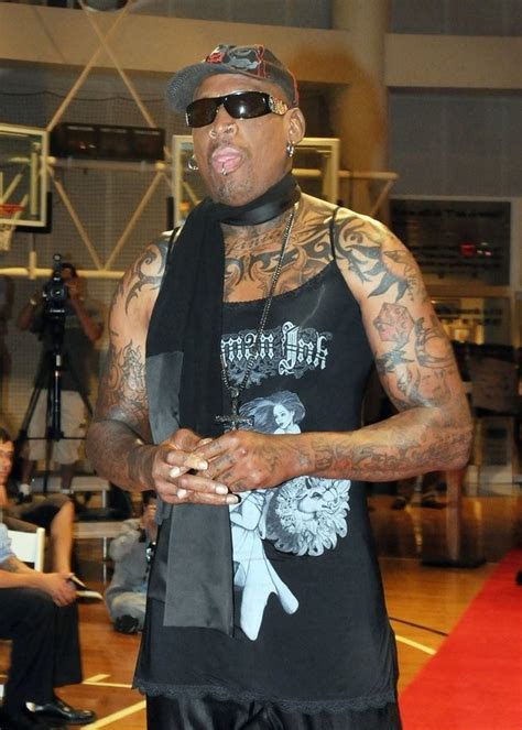 Dennis Rodman Youre Going To Think Elton Johns On Stage