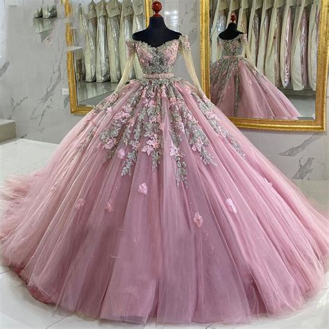 Pink Wedding Ball Gowns