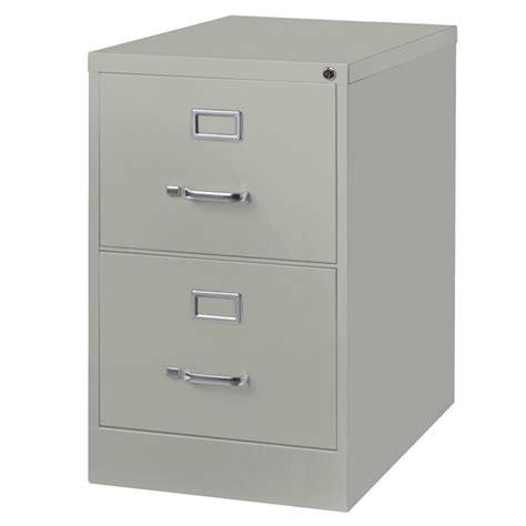 Hirsh Industries Gray Two Drawer Vertical Legal File Cabinet