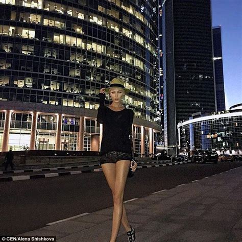 Russian Model Alena Shishkova Sparks Concerns For Her Health With