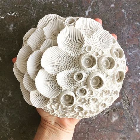 Artist Creates Amazing Sculptures With Hand Made Textures Imitating