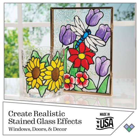 Shop Plaid Gallery Glass ® Paint Set Top 8 Color Set Gg8set Gg8set Plaid Online