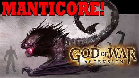 God Of War Ascension How To Defeat The Manticore Boss Hd Youtube