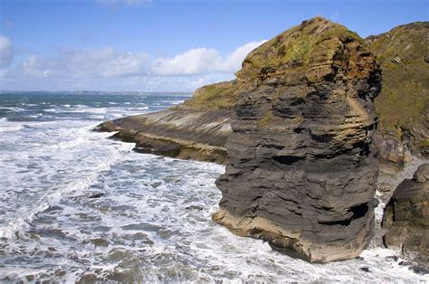 Sea Stack Wales Stock Image C0032146 Science Photo Library