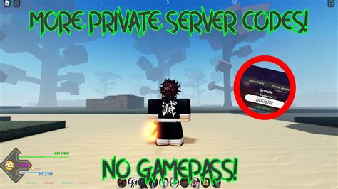 More Free Project Slayers Private Server Codes No Gamepass Project Slayers Roblox Youtube