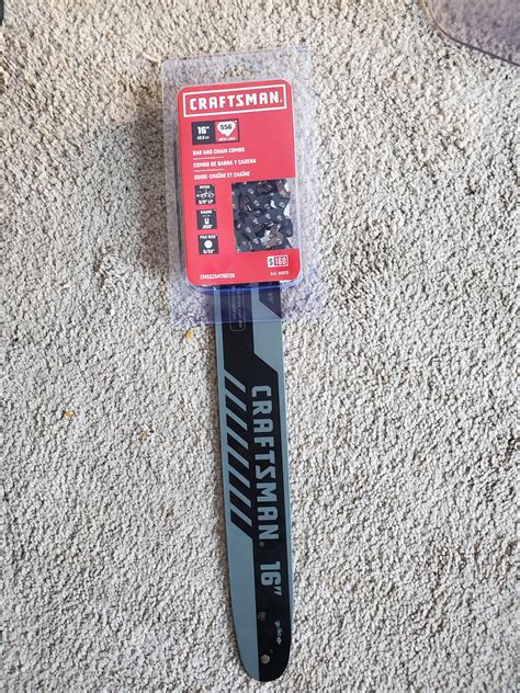 Craftsman S160 16 Chainsaw Bar And Chain Chainsaws Christiana