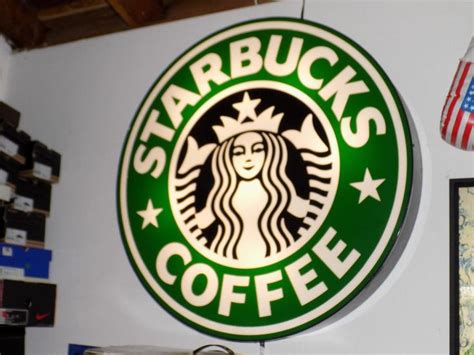 Starbucks Coffee Lighted Sign Lighted Signs Starbucks Starbucks Store
