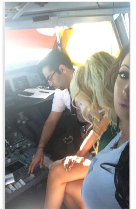 Kuwait Airlines Pilot Invited Playboy Star Into Cockpit To Sit On His Lap