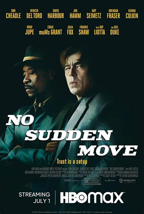 Movie Review No Sudden Move — The Forgetful Film Critic