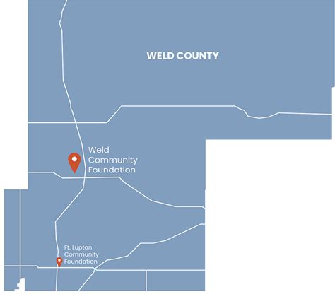 Weld County Map Locations Weld Community Foundation
