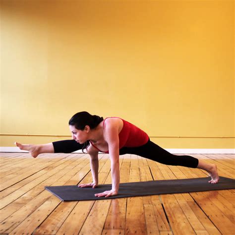 Strike a Yoga Pose: One-Legged Arm Balance | POPSUGAR Fitness