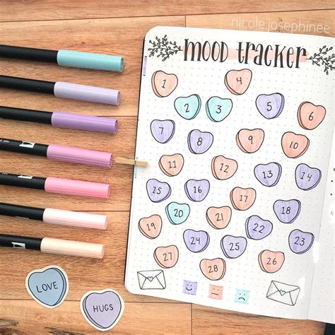 Fun And Creative Bullet Journal Mood Trackers And How To Use Them My