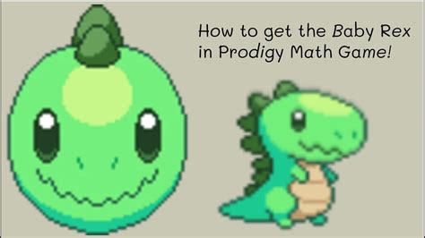 How To Get The Baby Rex Buddy In Prodigy Math Game Easy And Fun Youtube