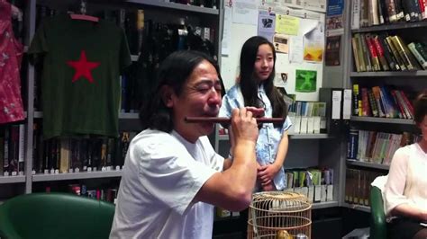 Guo Yue Playing Chinese Flute Interactive Storytelling Youtube