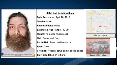 attorney general trying to identify john doe found dead in west columbus